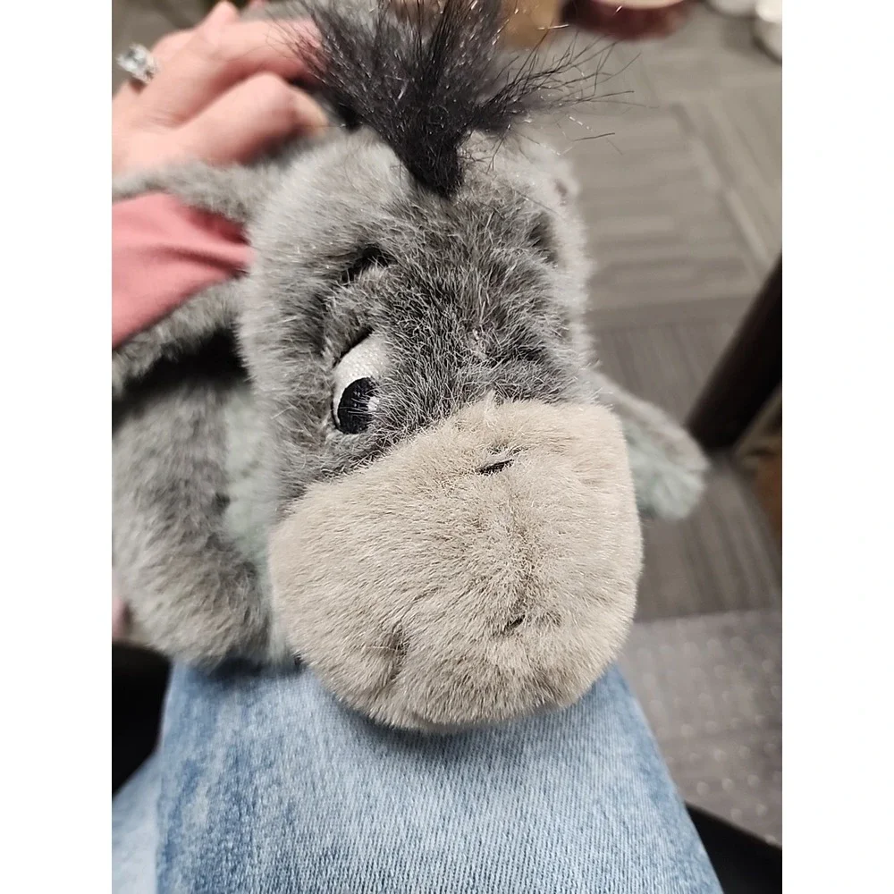Vintage Walt Disney World Eeyore Plush Removable Tail Stuffed‎ Animal Super Soft